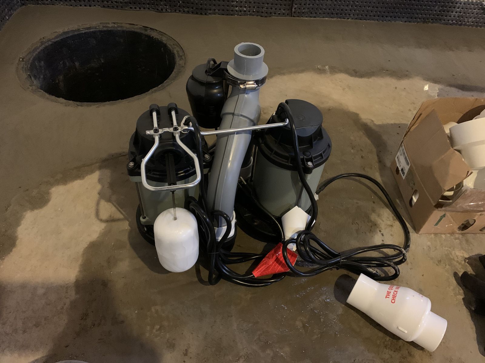 Sump Pump & Battery Back-Up